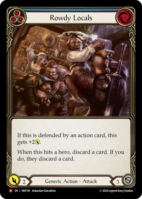 Rowdy Locals [MST191] (Part the Mistveil) Rainbow Foil