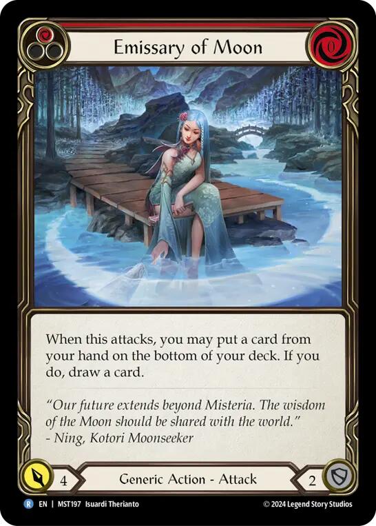 Emissary of Moon [MST197] (Part the Mistveil) Rainbow Foil
