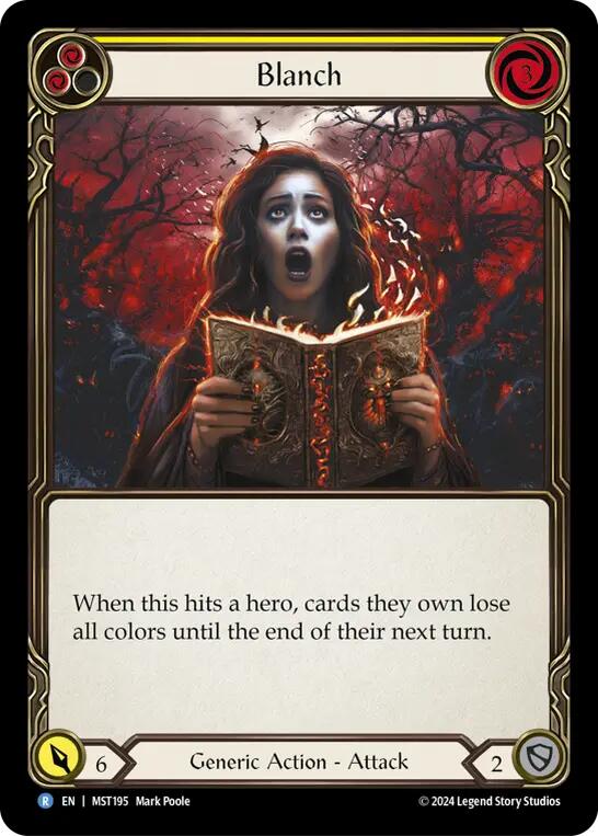 Blanch (Yellow) [MST195] (Part the Mistveil) Rainbow Foil