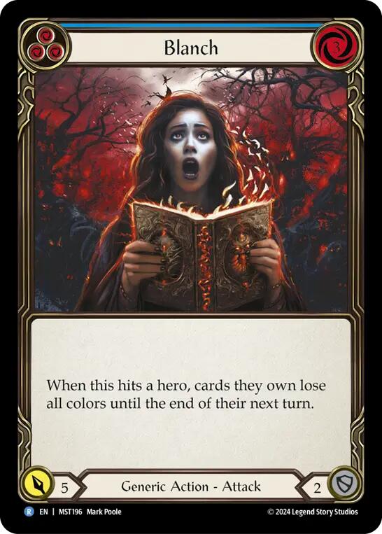 Blanch (Blue) [MST196] (Part the Mistveil) Rainbow Foil