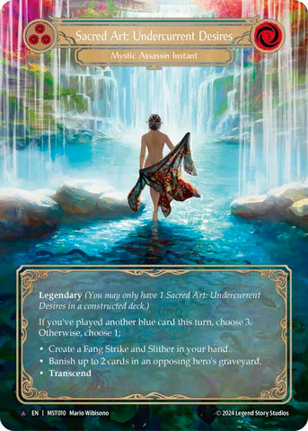 Sacred Art: Undercurrent Desires [MST010] (Part the Mistveil) Cold Foil