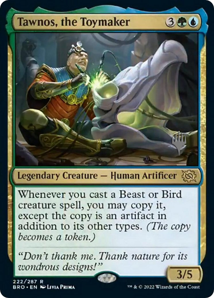 Tawnos, the Toymaker (Promo Pack) [The Brothers' War Promo Pack]
