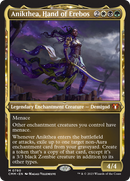 (Thick Stock Display Commander) Anikthea, Hand of Erebos (Foil Etched) [Commander Masters]