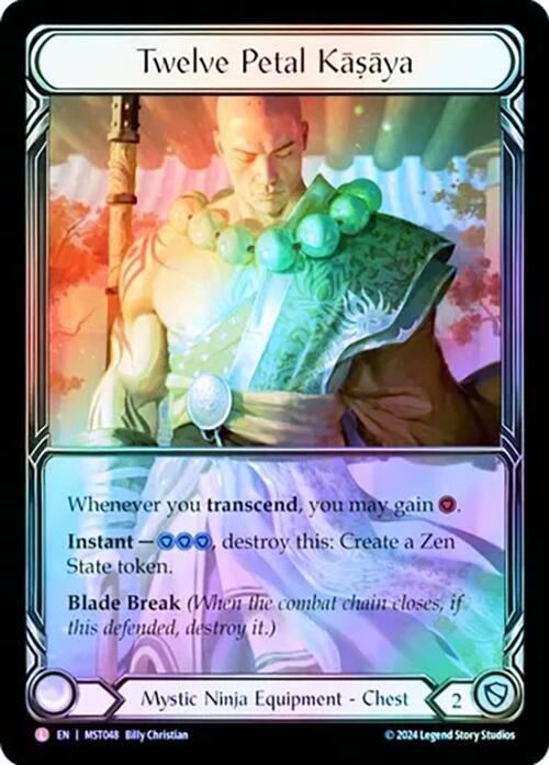 Twelve Petal Kasaya (Extended Art) [MST048] (Part the Mistveil) Cold Foil