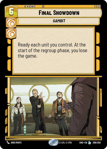 Final Showdown (208/262) (208/262) [Shadows of the Galaxy]
