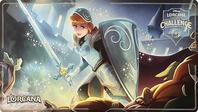 Disney Lorcana: Foil Playmat (Cinderella - Stouthearted) (Disney Lorcana Challenge)