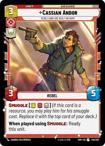 Cassian Andor - Rebellions Are Built On Hope (148/262) (148/262) [Shadows of the Galaxy]