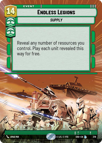 Endless Legions (378) (Hyperspace) (378) [Shadows of the Galaxy]