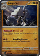 Garganacl (123/193) (Cosmos Holo) (Scarlet & Violet: Paldea Evolved) [Theme Deck Exclusive]