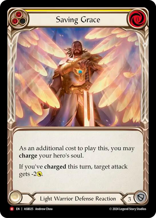Saving Grace [ASB025] (Armory Deck: Boltyn) Rainbow Foil