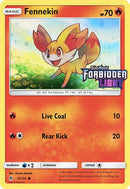 Fennekin (15/131) (Cosmos Holo) (Toys R' Us Promo) (Sun & Moon: Forbidden Light) [Promos]