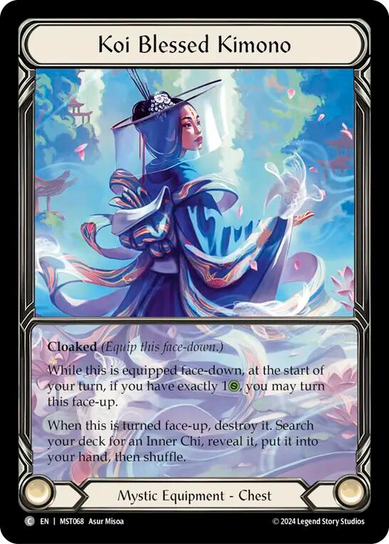 Koi Blessed Kimono (Extended Art) [MST068] (Part the Mistveil) Cold Foil