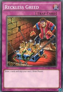 Reckless Greed [DEM3-EN018] (Promo) Common