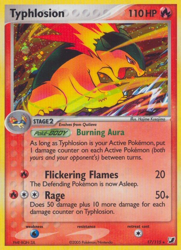 Typhlosion(17/115) (EX: Unseen Forces) [Theme Deck Exclusive]
