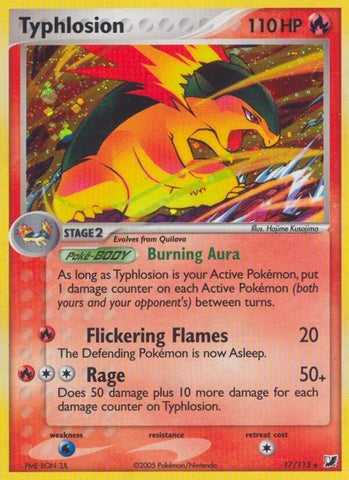 Typhlosion(17/115) (EX: Unseen Forces) [Theme Deck Exclusive]