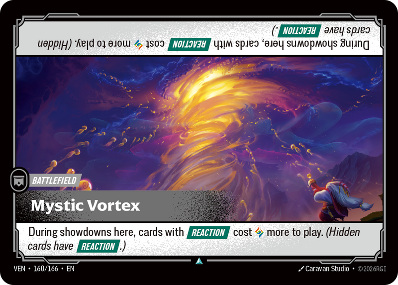 front of card Mystic Vortex [Vendetta] 160/166
