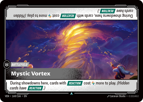 front of card Mystic Vortex [Vendetta] 160/166