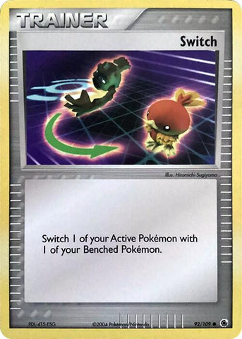 Switch (92/109) (EX: Ruby & Sapphire) [Theme Deck Exclusive]