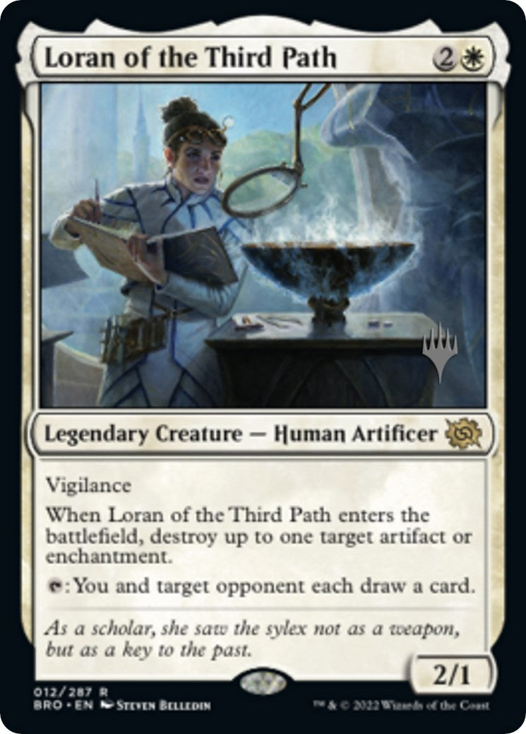Loran of the Third Path (Promo Pack) [The Brothers' War Promo Pack]