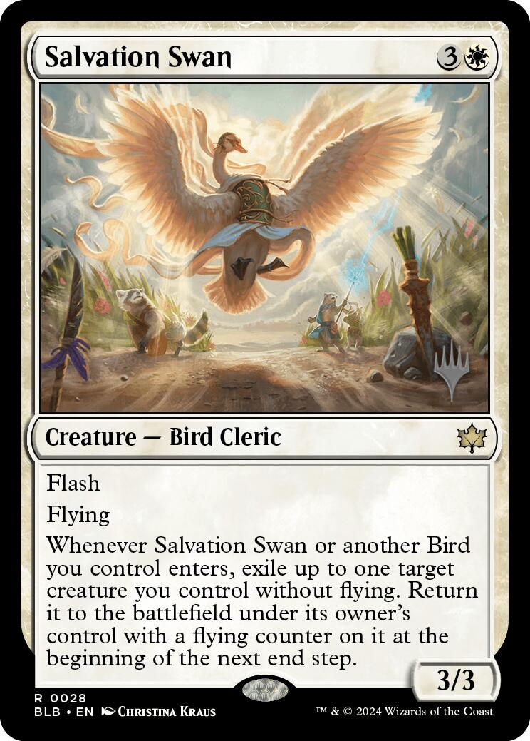 Salvation Swan [Bloomburrow Promo Pack]