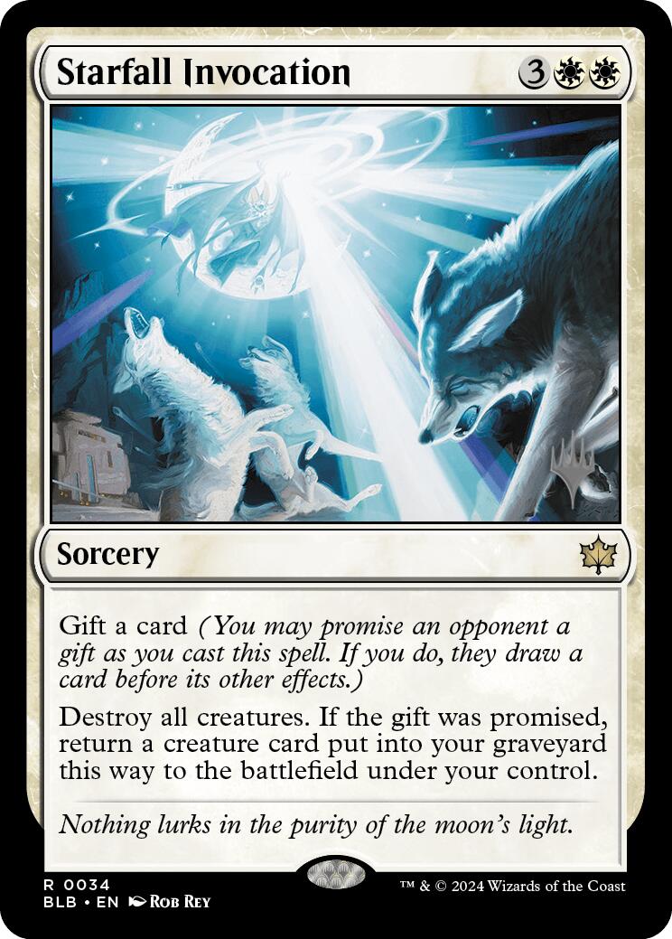 Starfall Invocation [Bloomburrow Promo Pack]