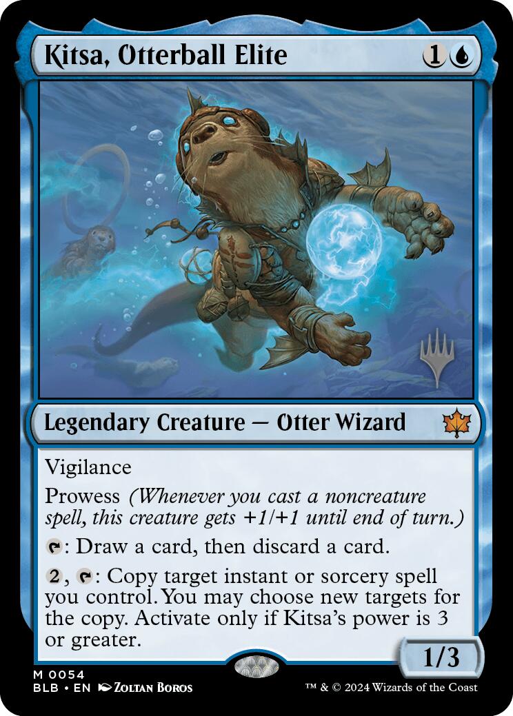 Kitsa, Otterball Elite [Bloomburrow Promo Pack]