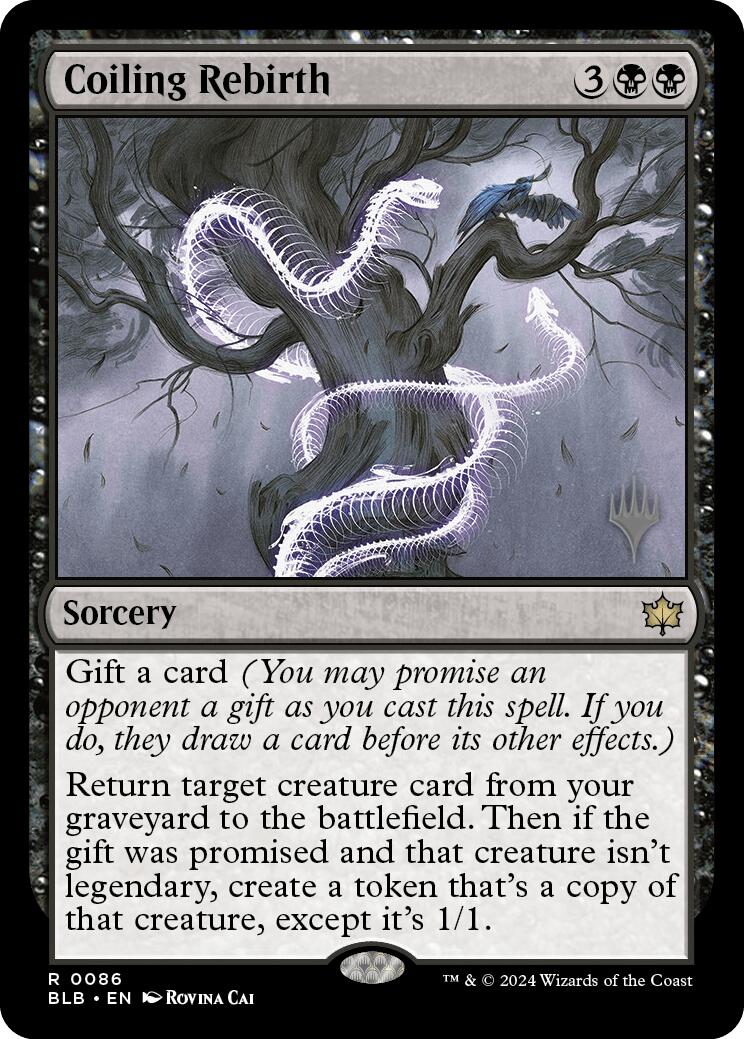 Coiling Rebirth [Bloomburrow Promo Pack]