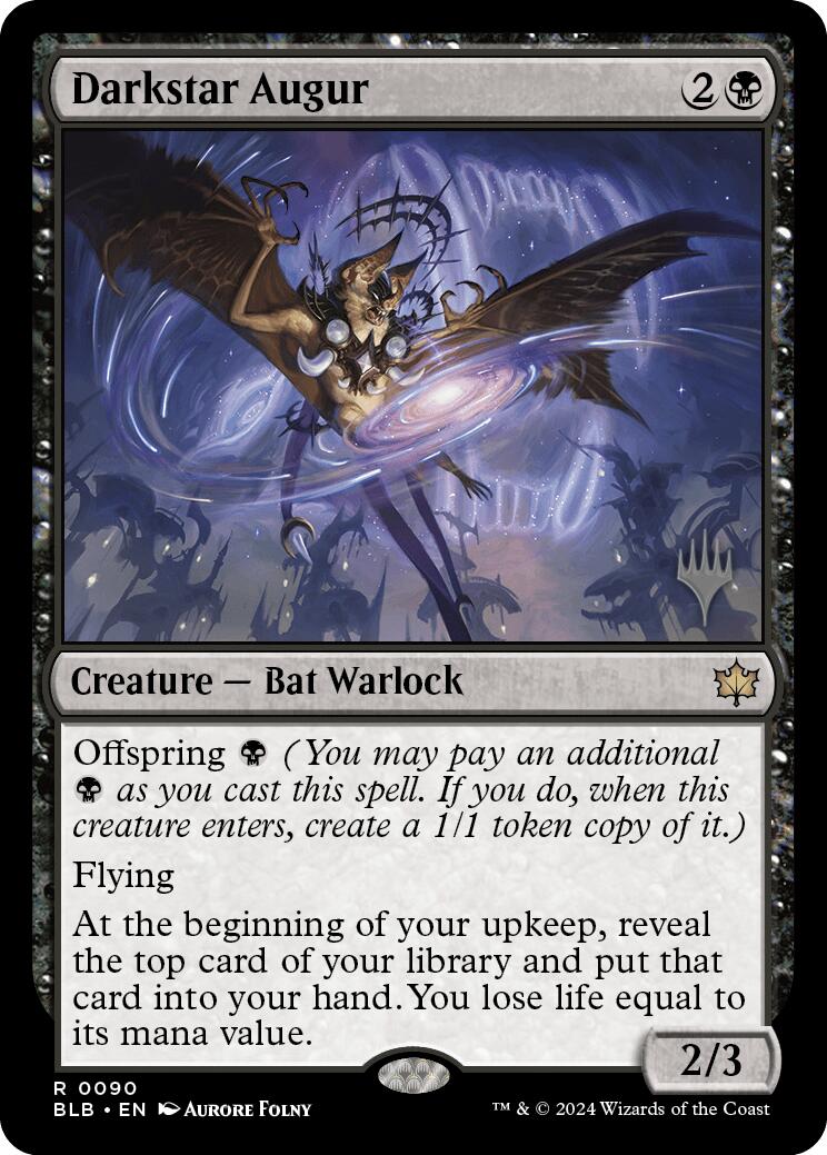 Darkstar Augur [Bloomburrow Promo Pack]