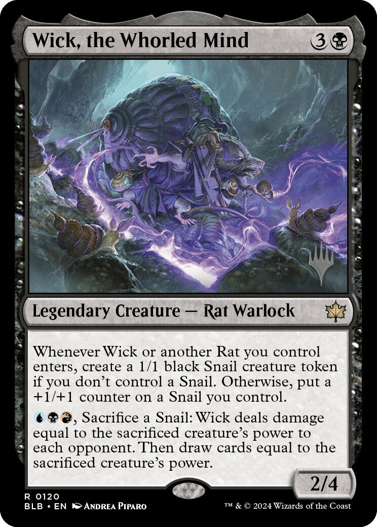 Wick, the Whorled Mind [Bloomburrow Promo Pack]