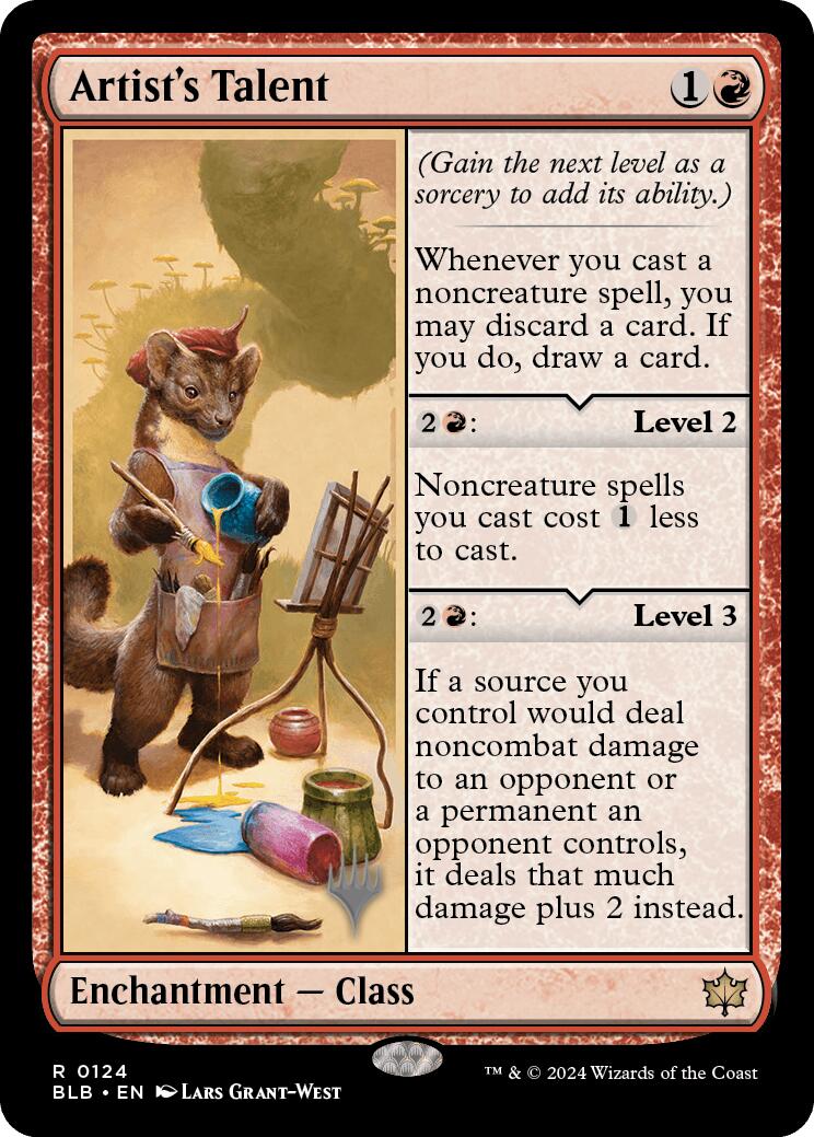 Artist's Talent [Bloomburrow Promo Pack]