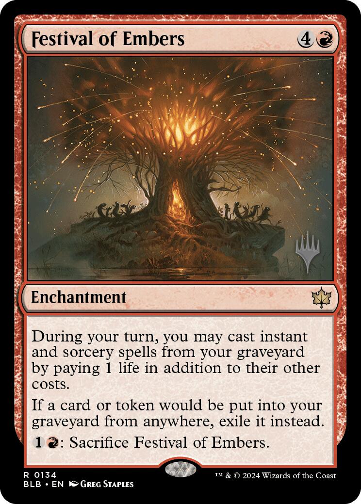 Festival of Embers [Bloomburrow Promo Pack]