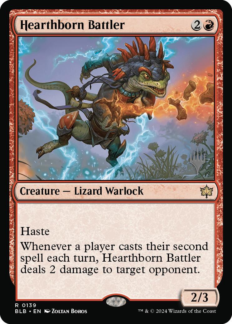 Hearthborn Battler [Bloomburrow Promo Pack]