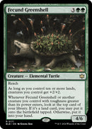 Fecund Greenshell [Bloomburrow Promo Pack]