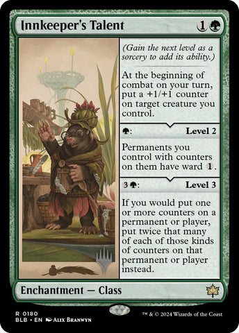 Innkeeper's Talent [Bloomburrow Promo Pack]