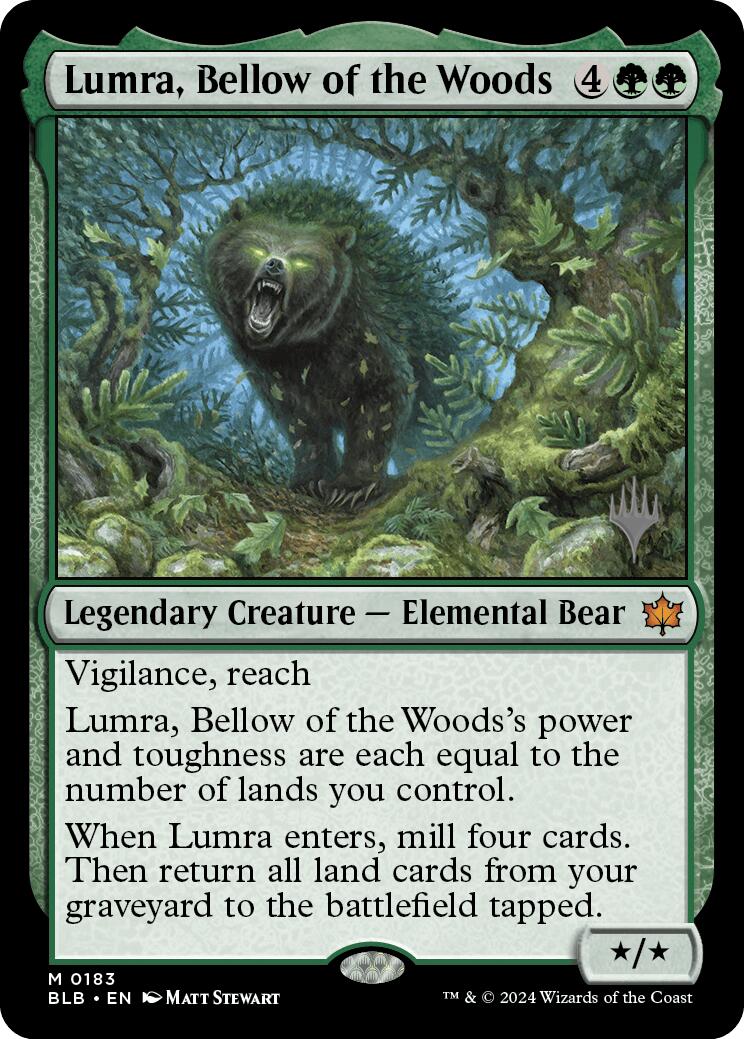 Lumra, Bellow of the Woods [Bloomburrow Promo Pack]