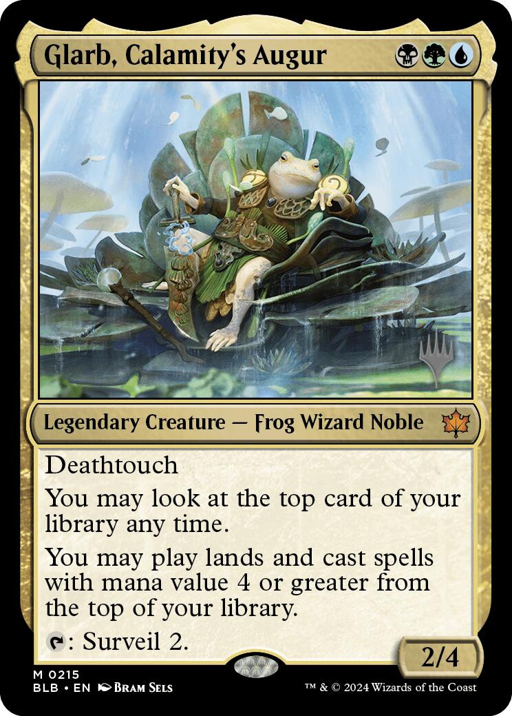 Glarb, Calamity's Augur [Bloomburrow Promo Pack]
