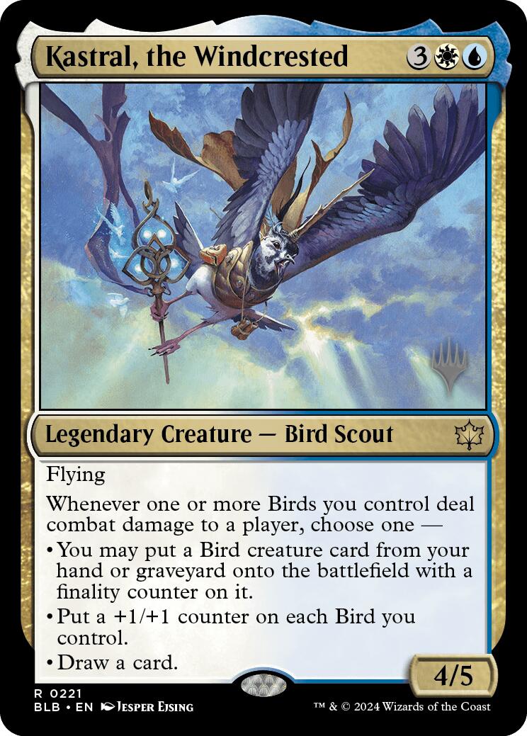 Kastral, the Windcrested [Bloomburrow Promo Pack]