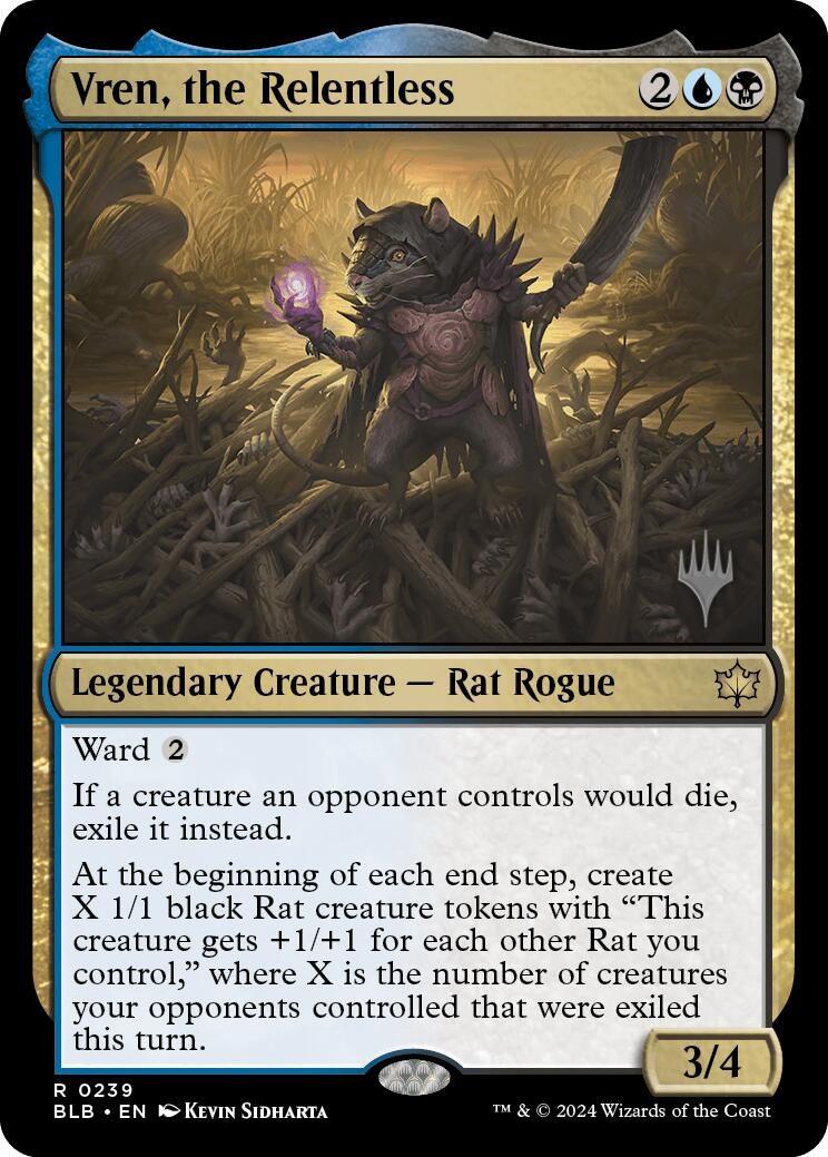 Vren, the Relentless [Bloomburrow Promo Pack]