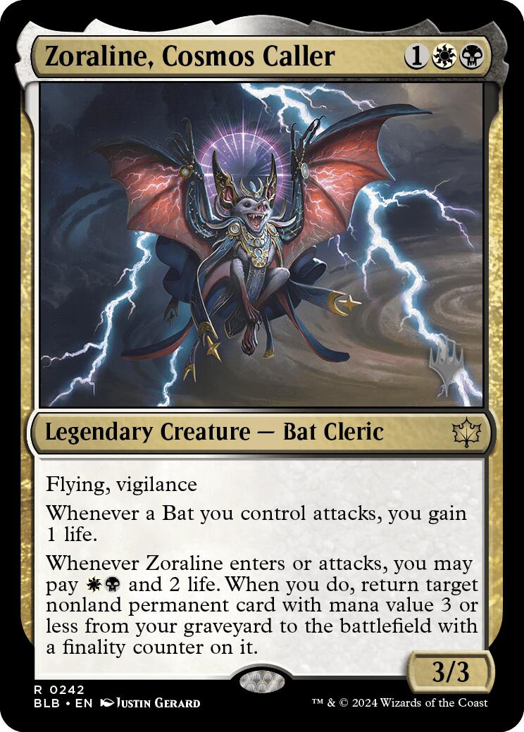 Zoraline, Cosmos Caller [Bloomburrow Promo Pack]