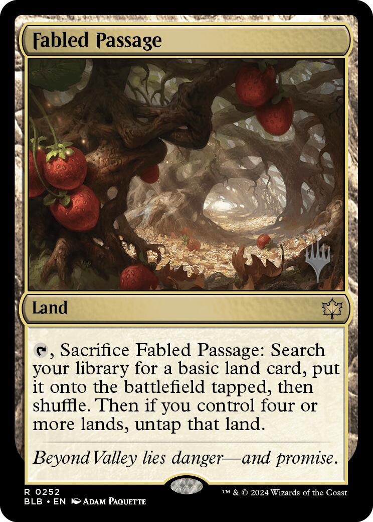 Fabled Passage [Bloomburrow Promo Pack]