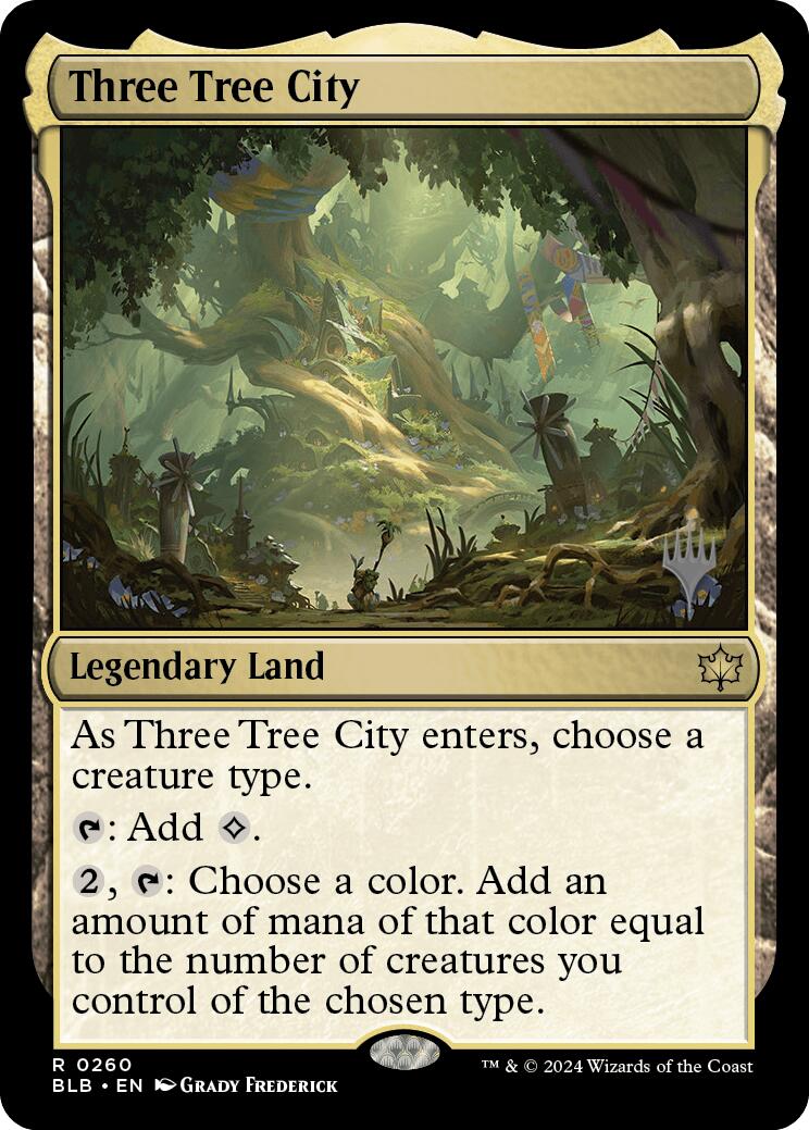 Three Tree City [Bloomburrow Promo Pack]
