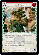 Earth Form (Red) [ROS036] (Rosetta) Rainbow Foil