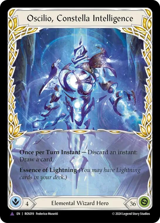Oscilio, Constella Intelligence (Marvel) [ROS019] (Rosetta) Cold Foil