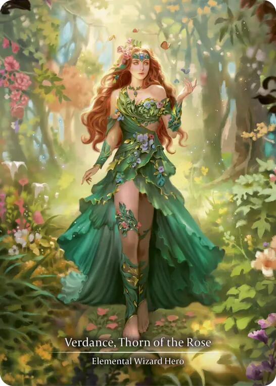 Verdance, Thorn of the Rose (Marvel) [ROS013] (Rosetta) Cold Foil