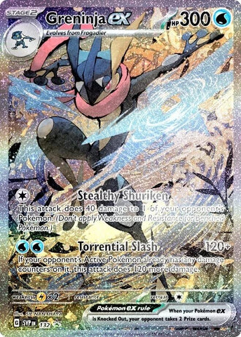 Greninja ex (SVP132) [Scarlet & Violet: Black Star Promos]