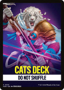Cats Deck Theme Card (Main Set 01) [Foundations Tokens]
