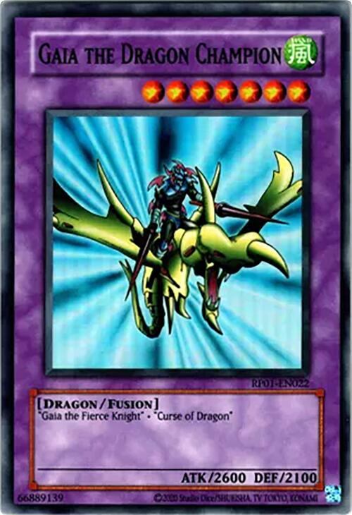 Gaia the Dragon Champion (Reprint) [RP01-EN022] Super Rare
