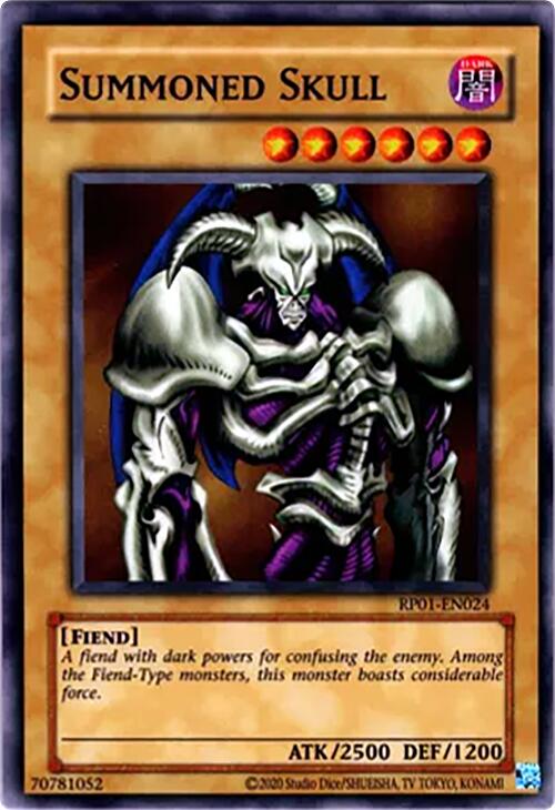 Summoned Skull (Reprint) [RP01-EN024] Super Rare