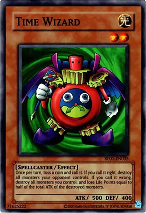 Time Wizard (Reprint) [RP01-EN035] Super Rare
