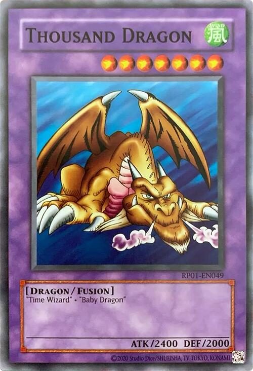 Thousand Dragon (Reprint) [RP01-EN049] Common